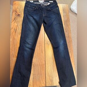 Lucky Brand Women's Indigo Straight Leg Jeans Charlie Skinny Ankle